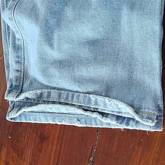 Distressed wide leg jeans - Picture 6 of 7